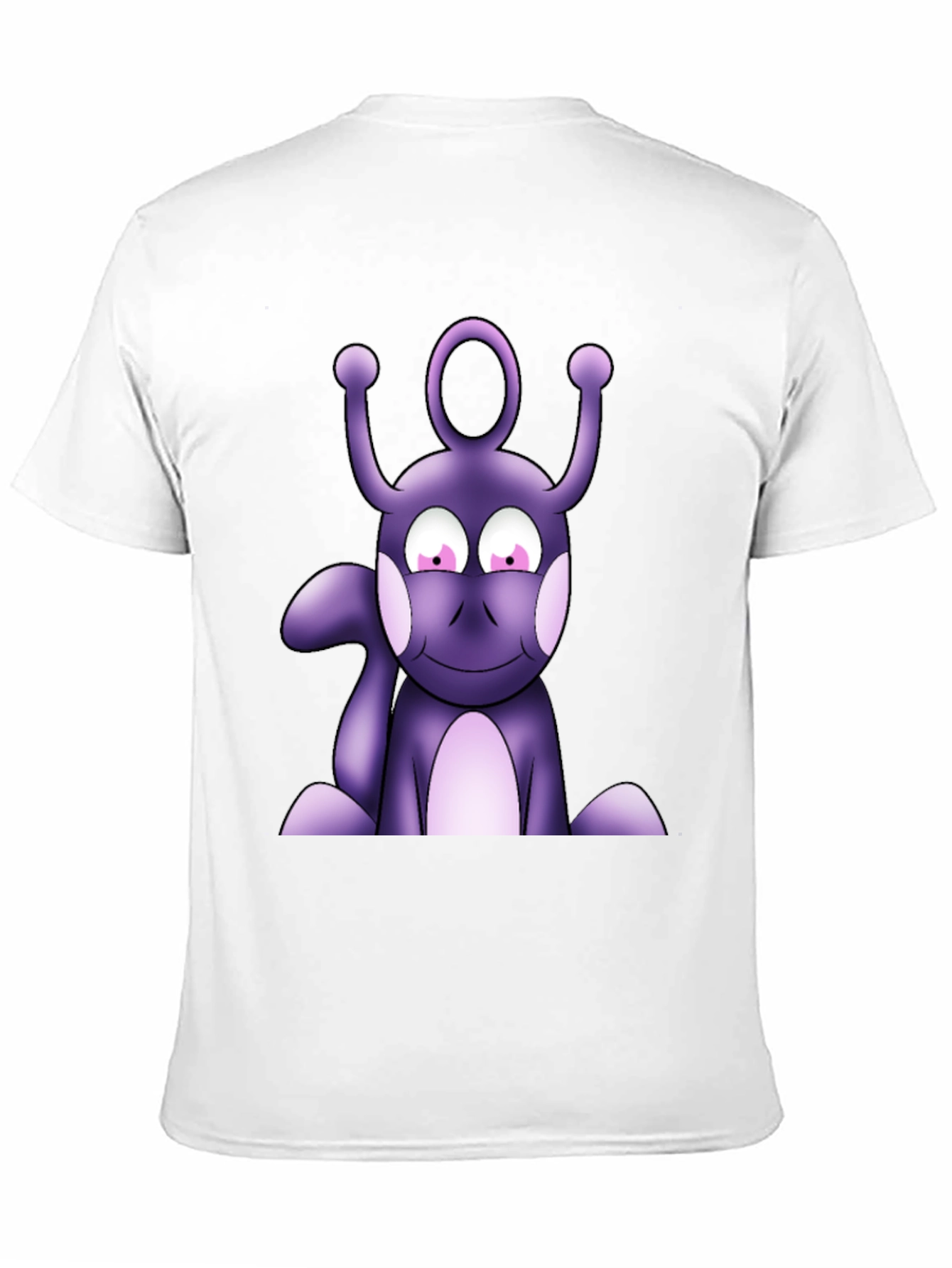 Purple Alien Graphic T-Shirt - Unique Design
