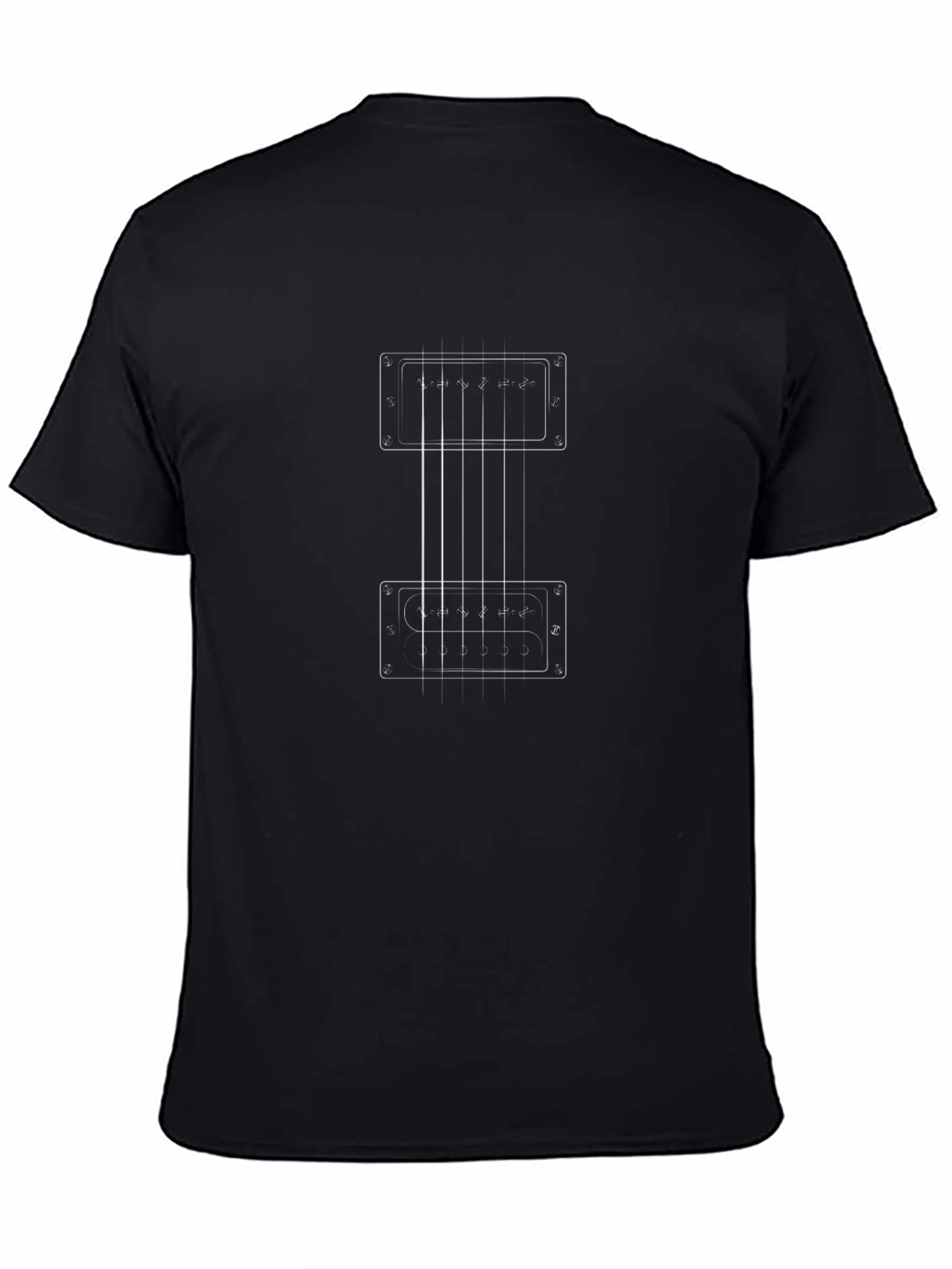 Guitar Pickup T-Shirt - Music Lover Tee