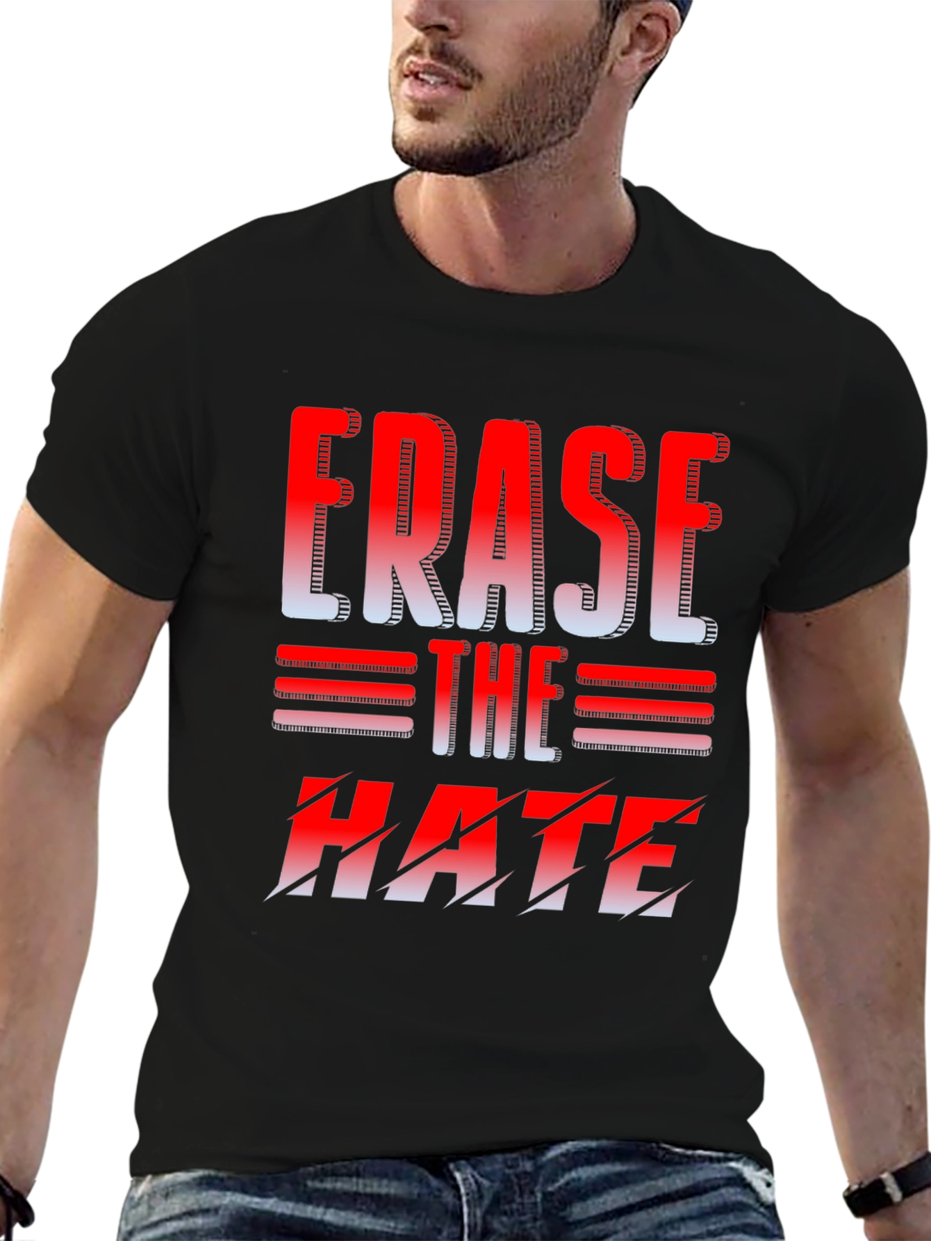 Erase the Hate Graphic T-Shirt