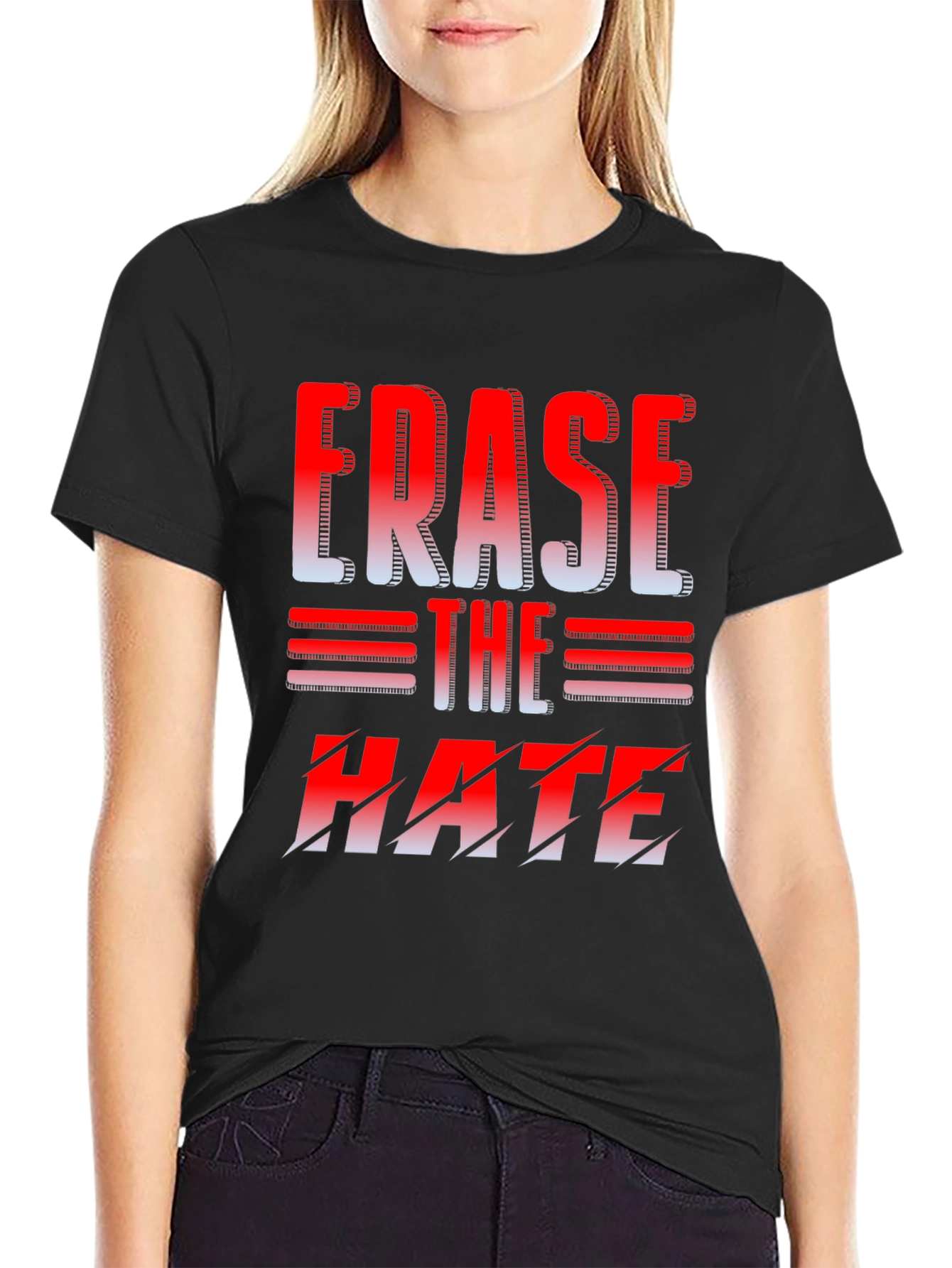 Erase the Hate Graphic T-Shirt