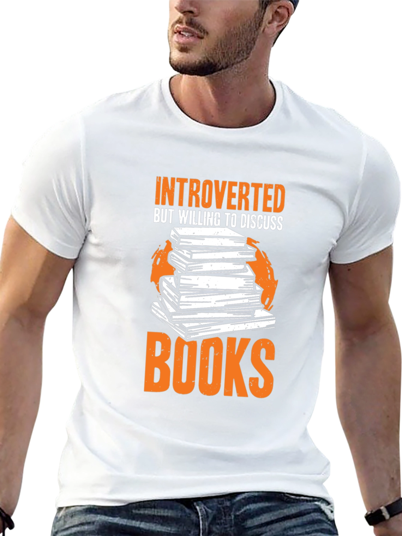 Introverted But Willing To Discuss Books T-Shirt