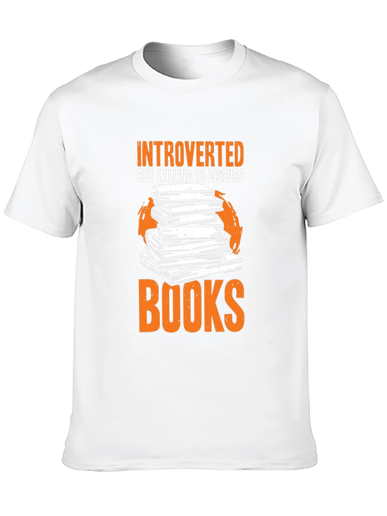 Introverted But Willing To Discuss Books T-Shirt