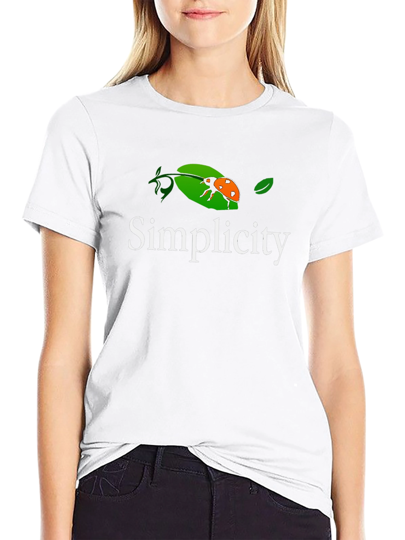 Simplicity Graphic Tee - Nature Inspired Design