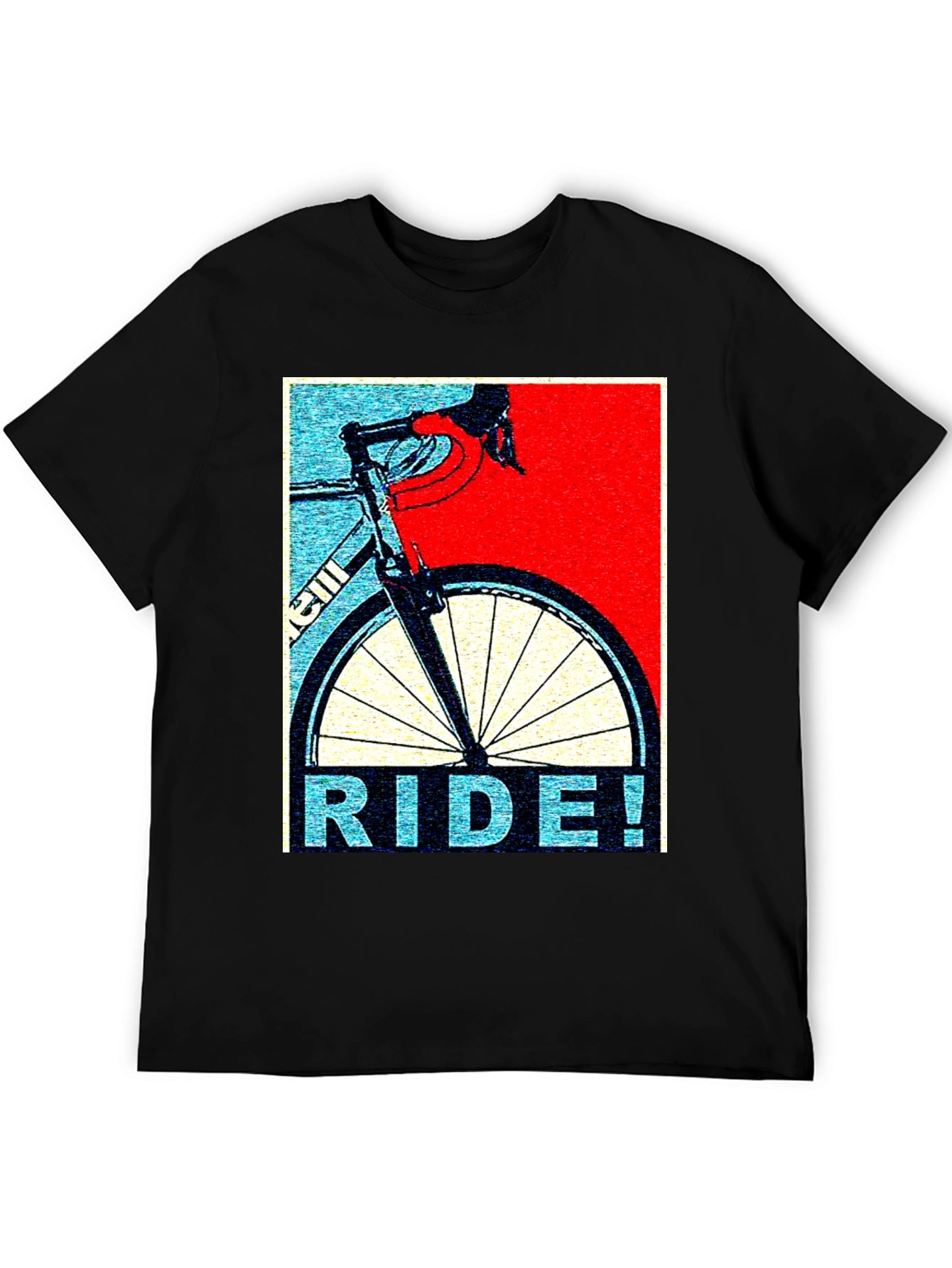 Ride! Bike Graphic T-Shirt - Cycle Enthusiast Tee