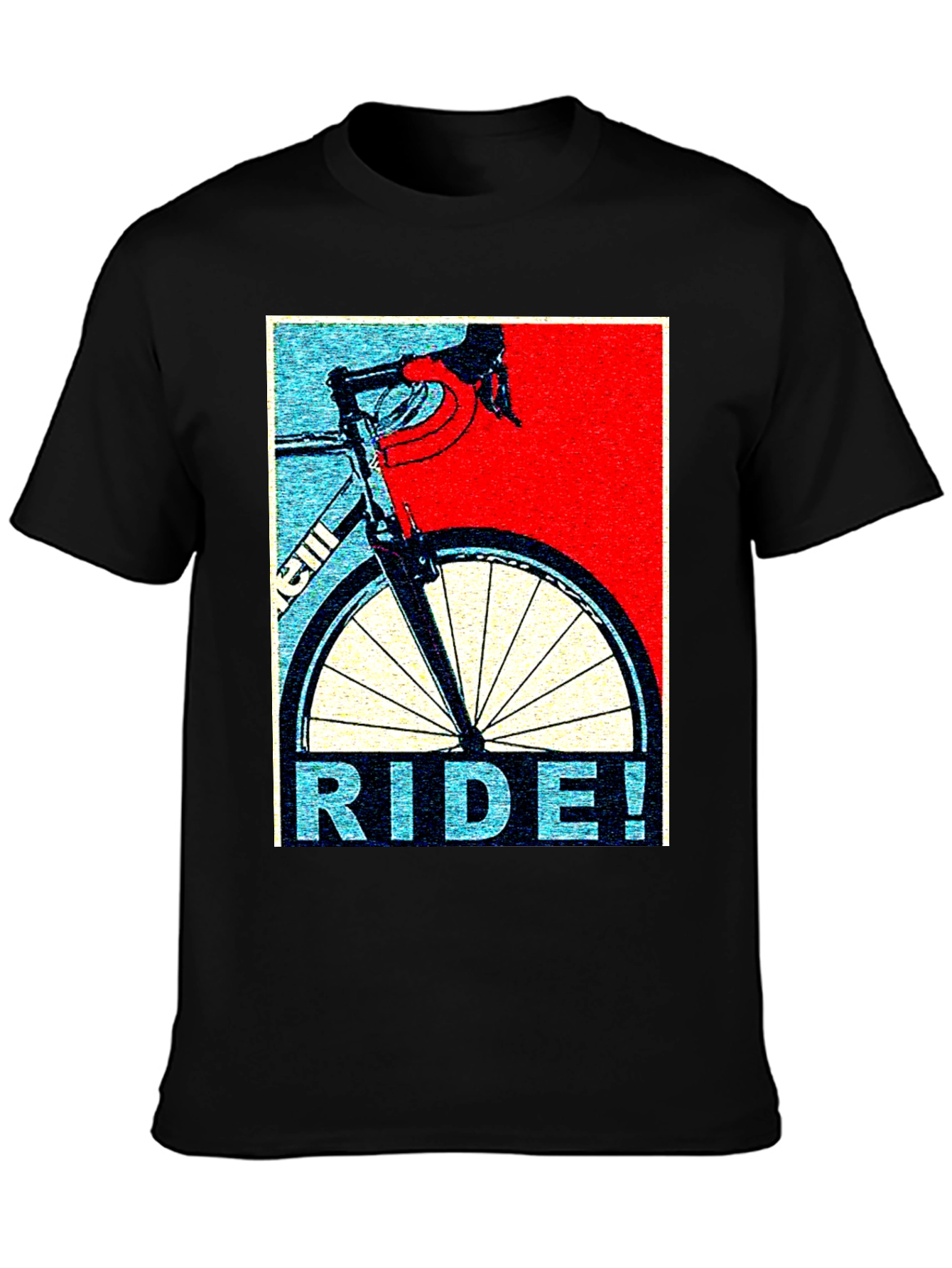 Ride! Bike Graphic T-Shirt - Cycle Enthusiast Tee