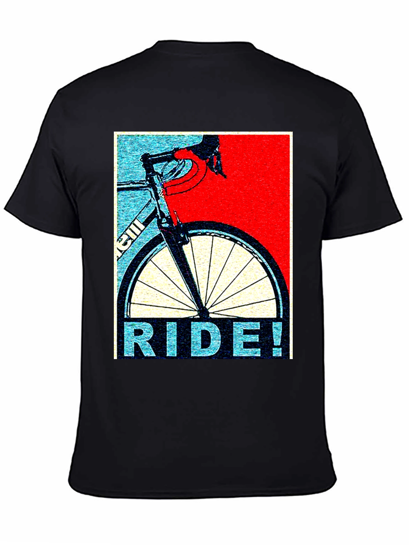 Ride! Bike Graphic T-Shirt - Cycle Enthusiast Tee