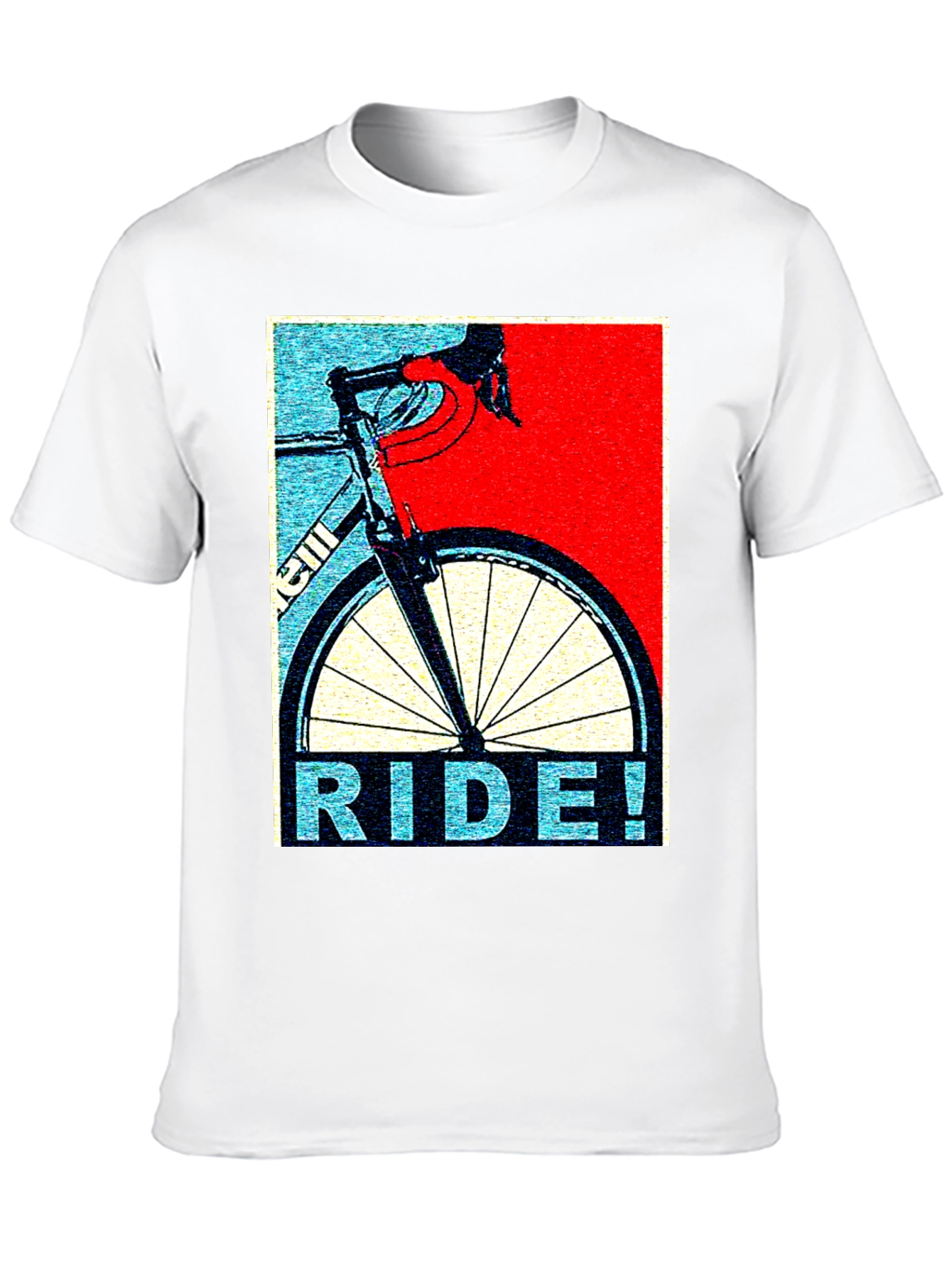 Ride! Bike Graphic T-Shirt - Cycle Enthusiast Tee