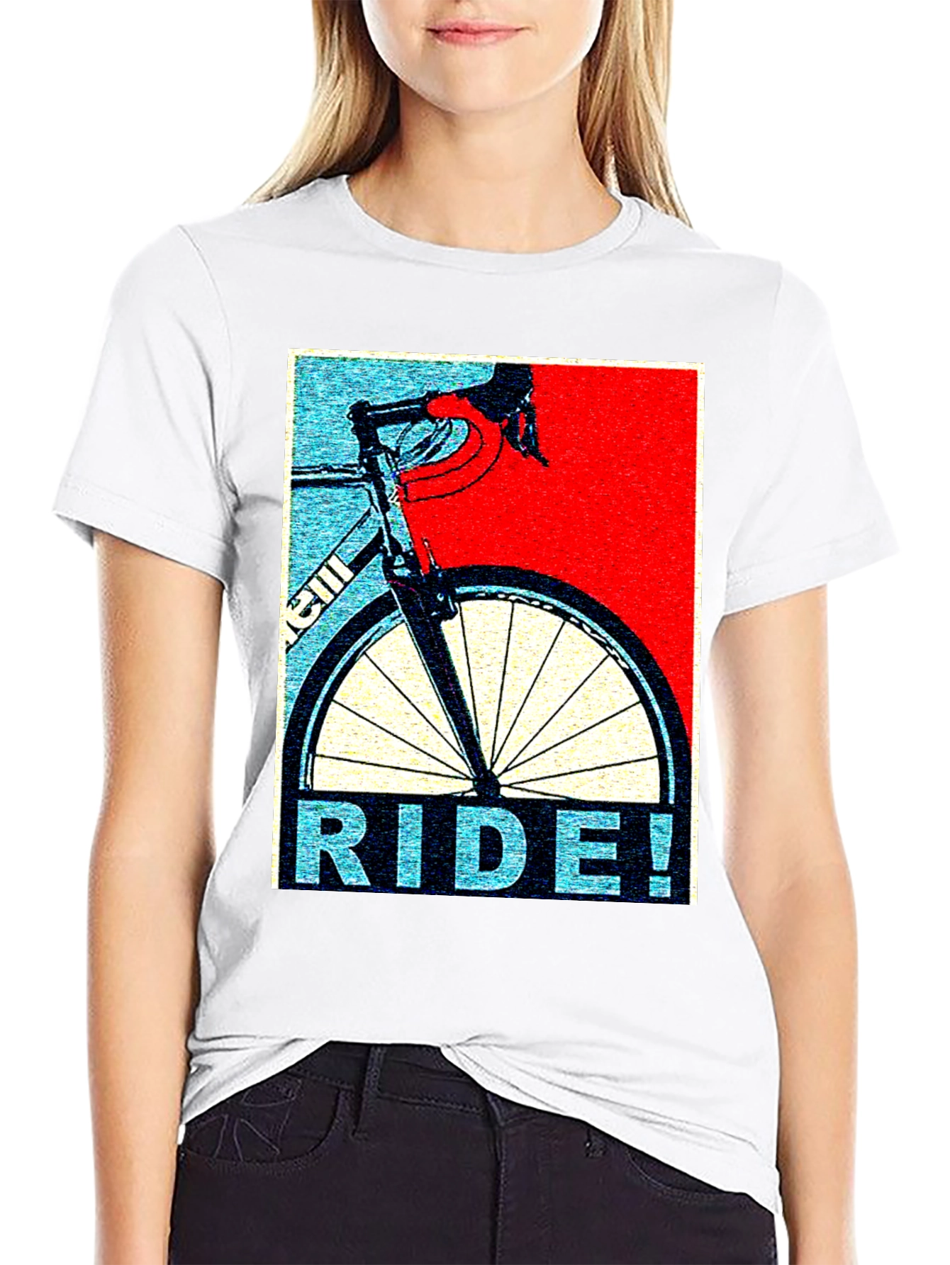 Ride! Bike Graphic T-Shirt - Cycle Enthusiast Tee