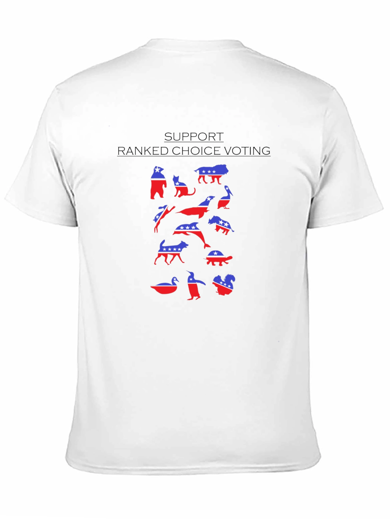 Ranked Choice Voting Supporter T-Shirt