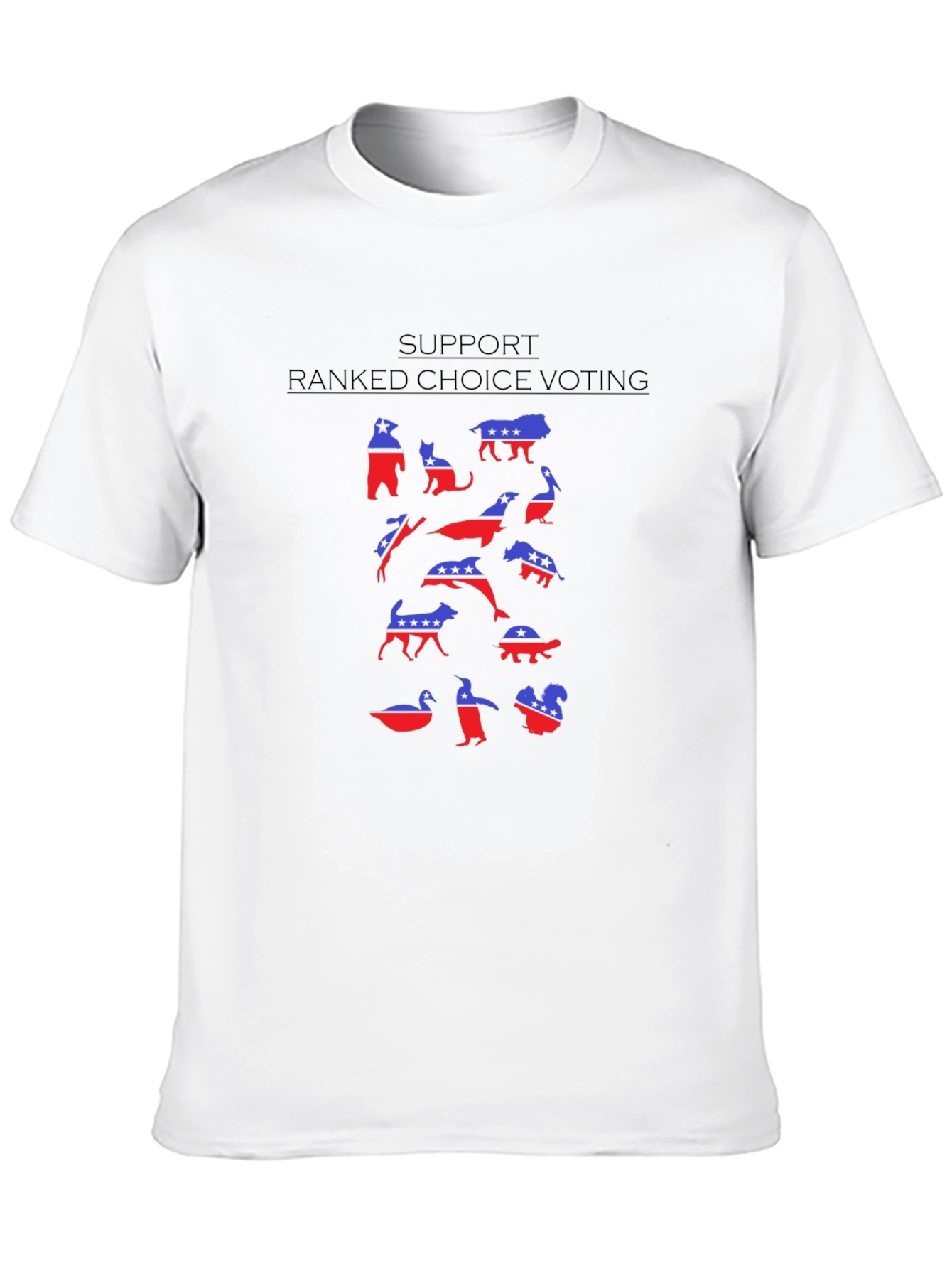 Ranked Choice Voting Supporter T-Shirt