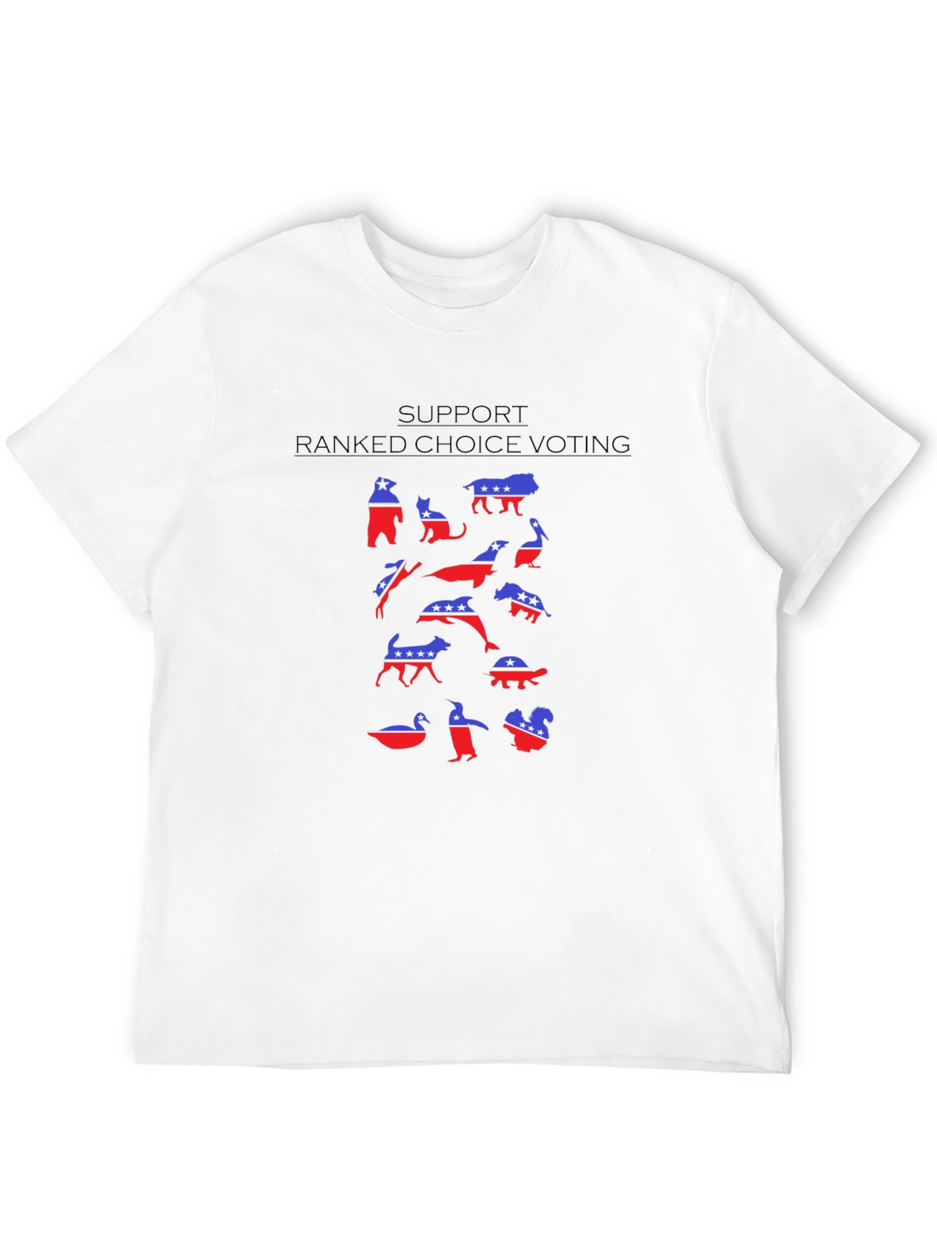 Ranked Choice Voting Supporter T-Shirt