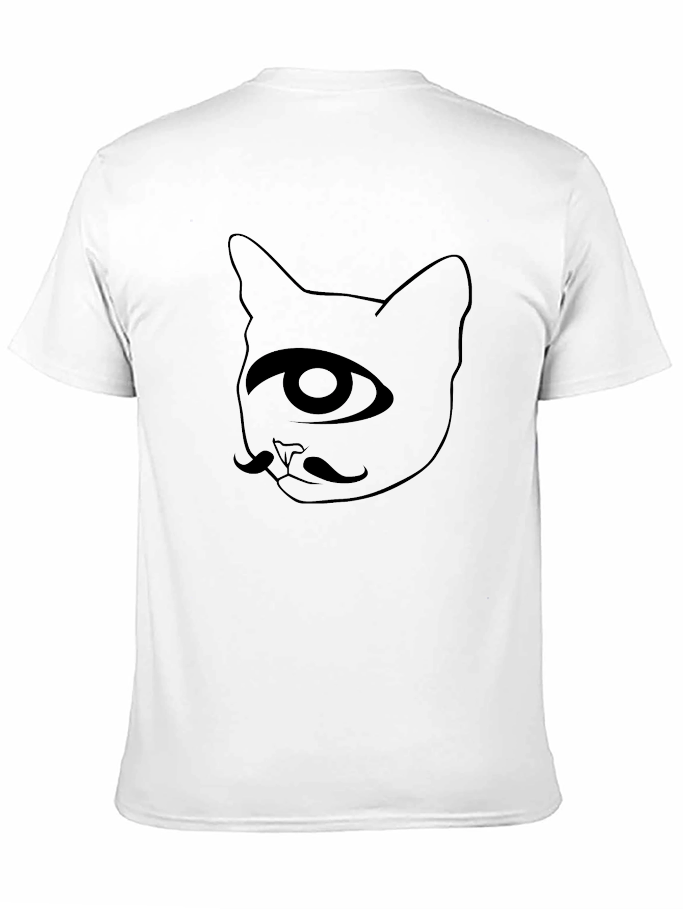 Mystic Cat T-Shirt - Black Graphic Tee