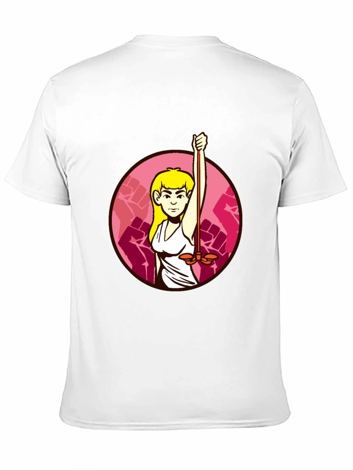 Feminist Symbol Black T-Shirt