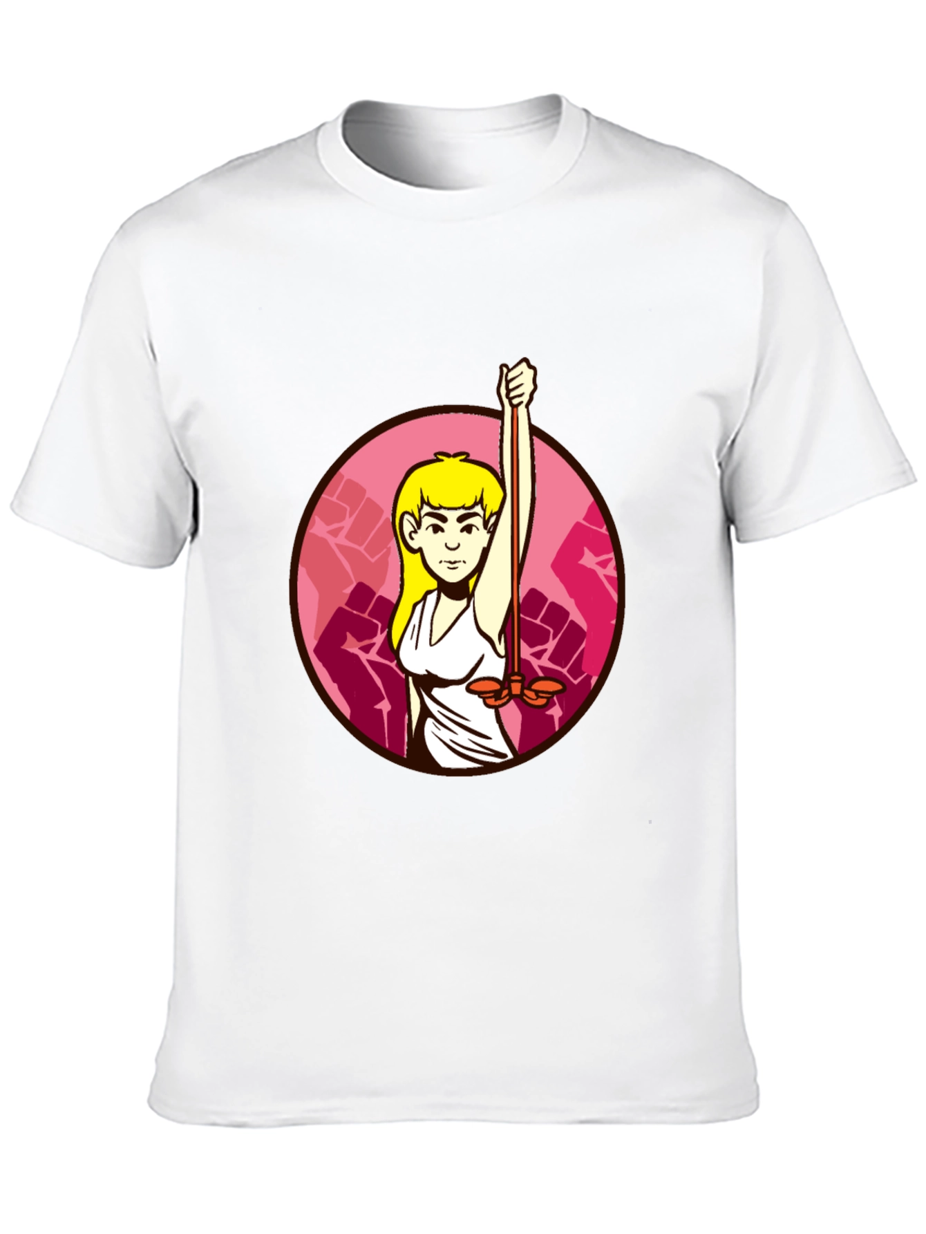 Feminist Symbol Black T-Shirt