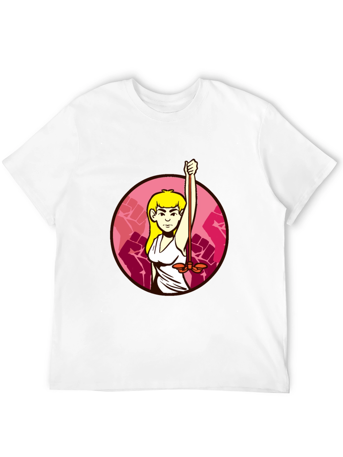 Feminist Symbol Black T-Shirt