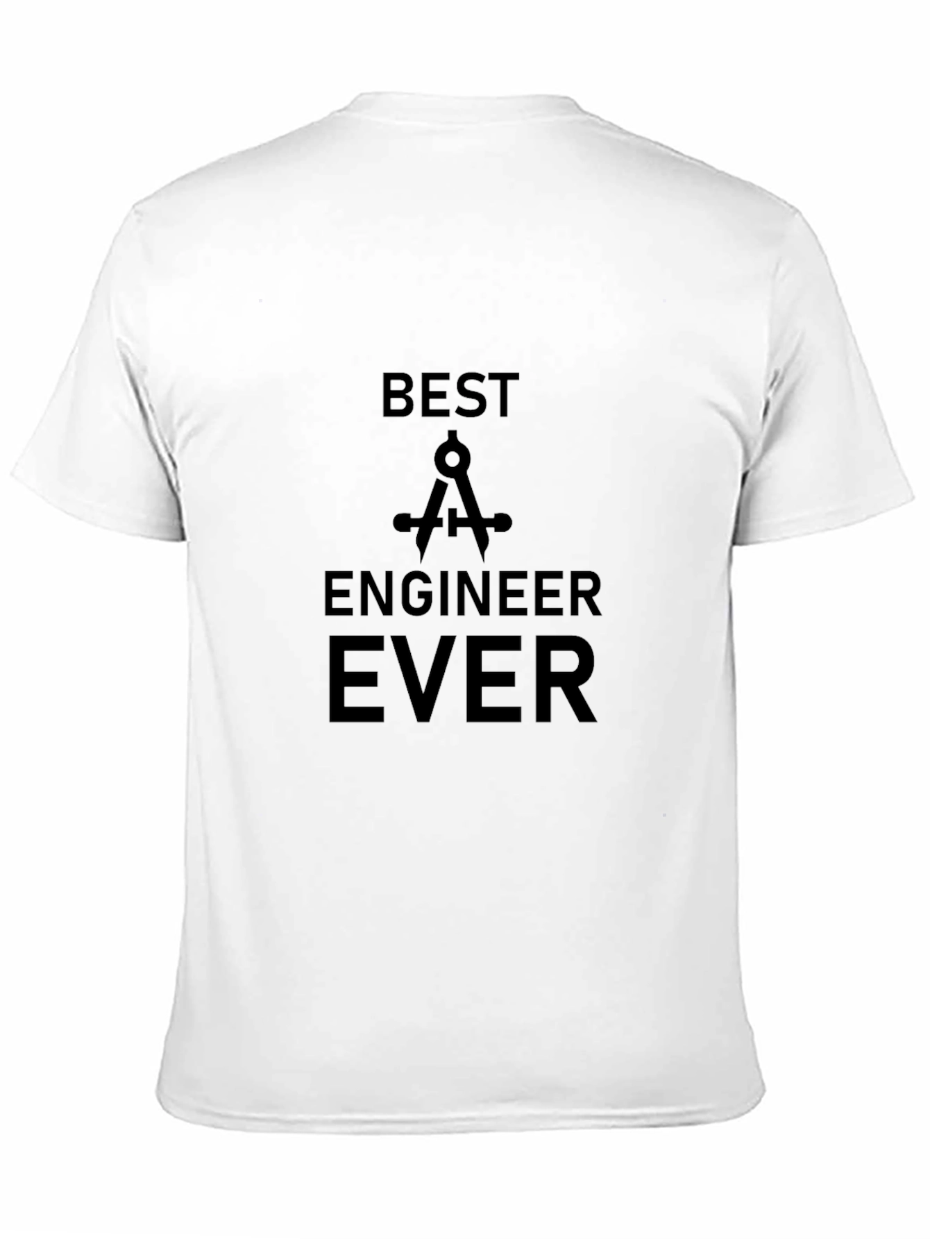 Best Engineer Ever Black T-Shirt