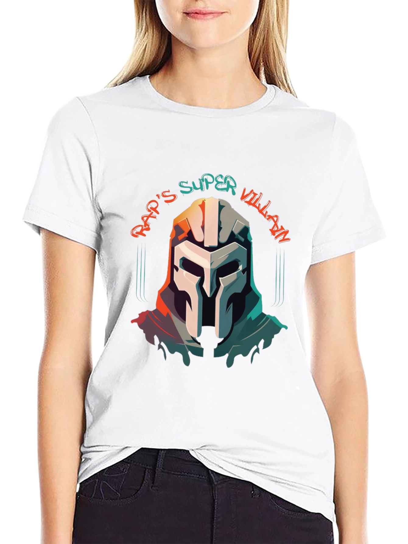 Raps Super Villain Graphic T-Shirt - Mens