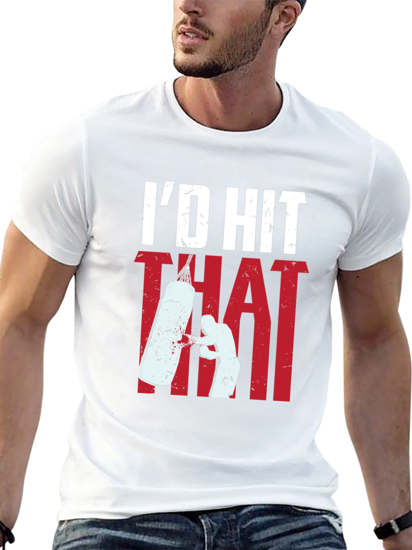 Id Hit That Boxing T-Shirt