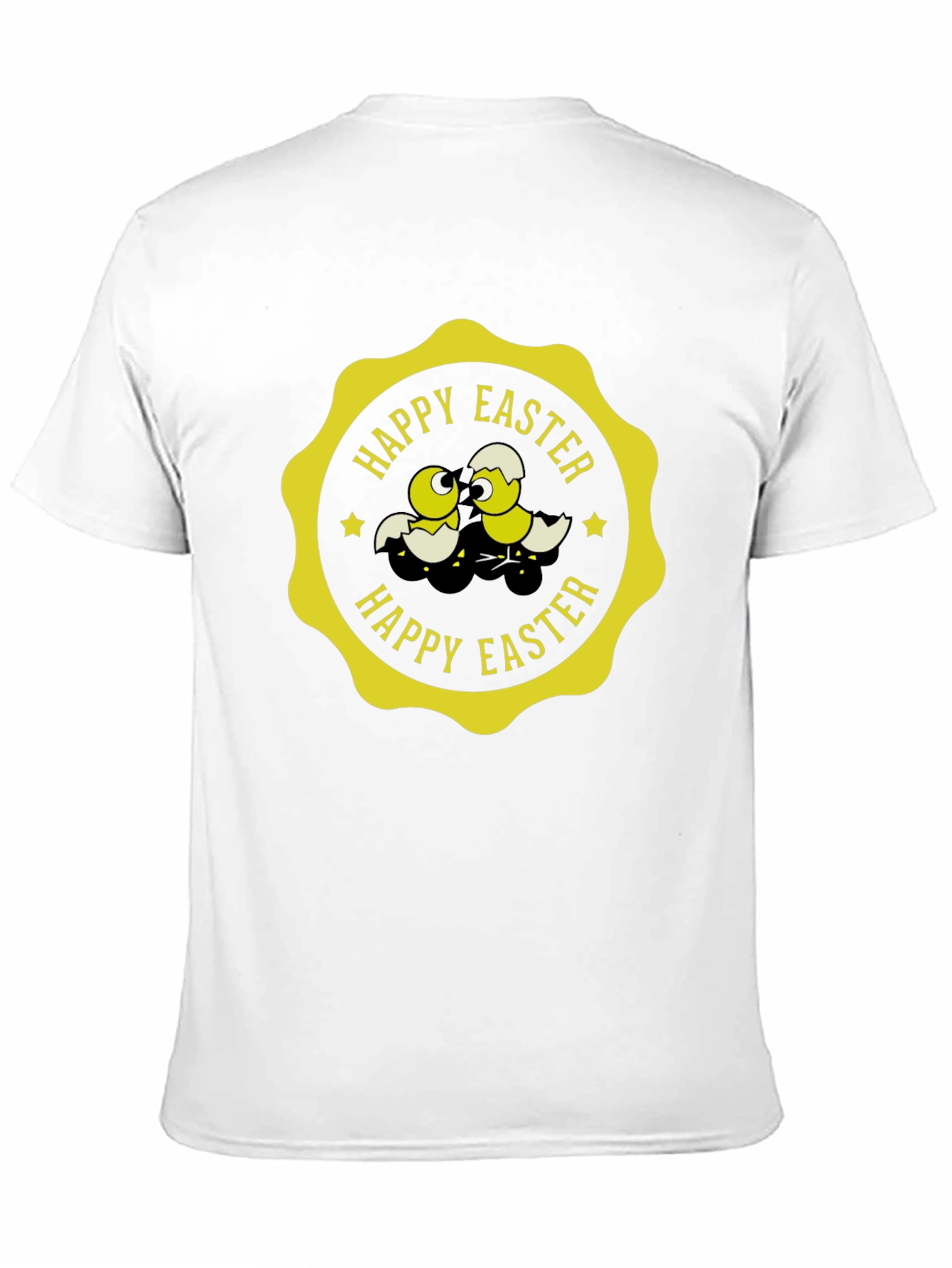 Happy Easter Chick T-Shirt - Novelty Holiday Tee