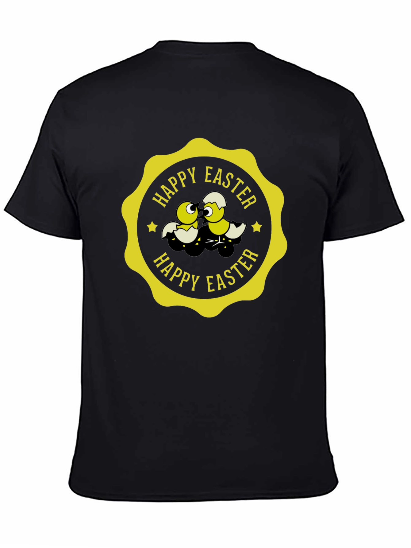 Happy Easter Chick T-Shirt - Novelty Holiday Tee
