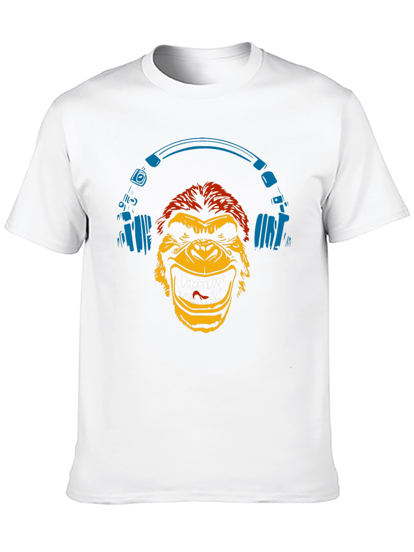 Monkey DJ Graphic Tee - Cool Urban Style