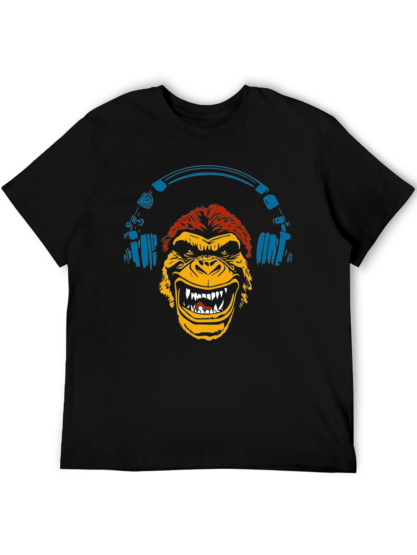 Monkey DJ Graphic Tee - Cool Urban Style