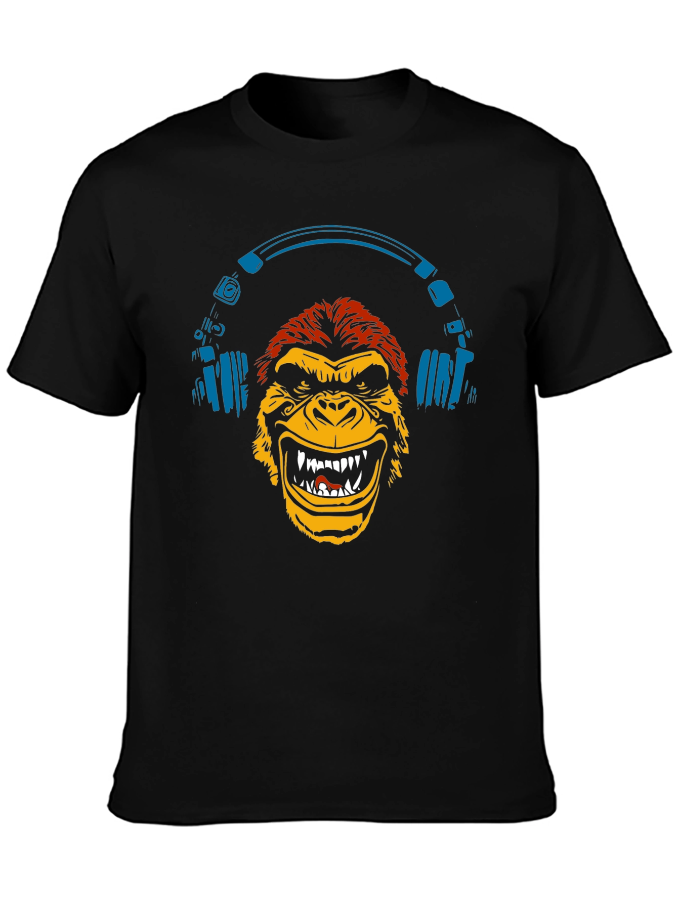 Monkey DJ Graphic Tee - Cool Urban Style