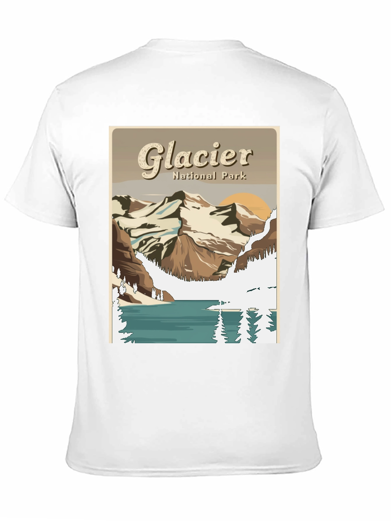 Glacier National Park Graphic Tee