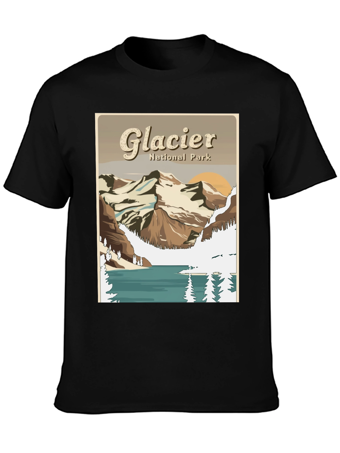 Glacier National Park Graphic Tee