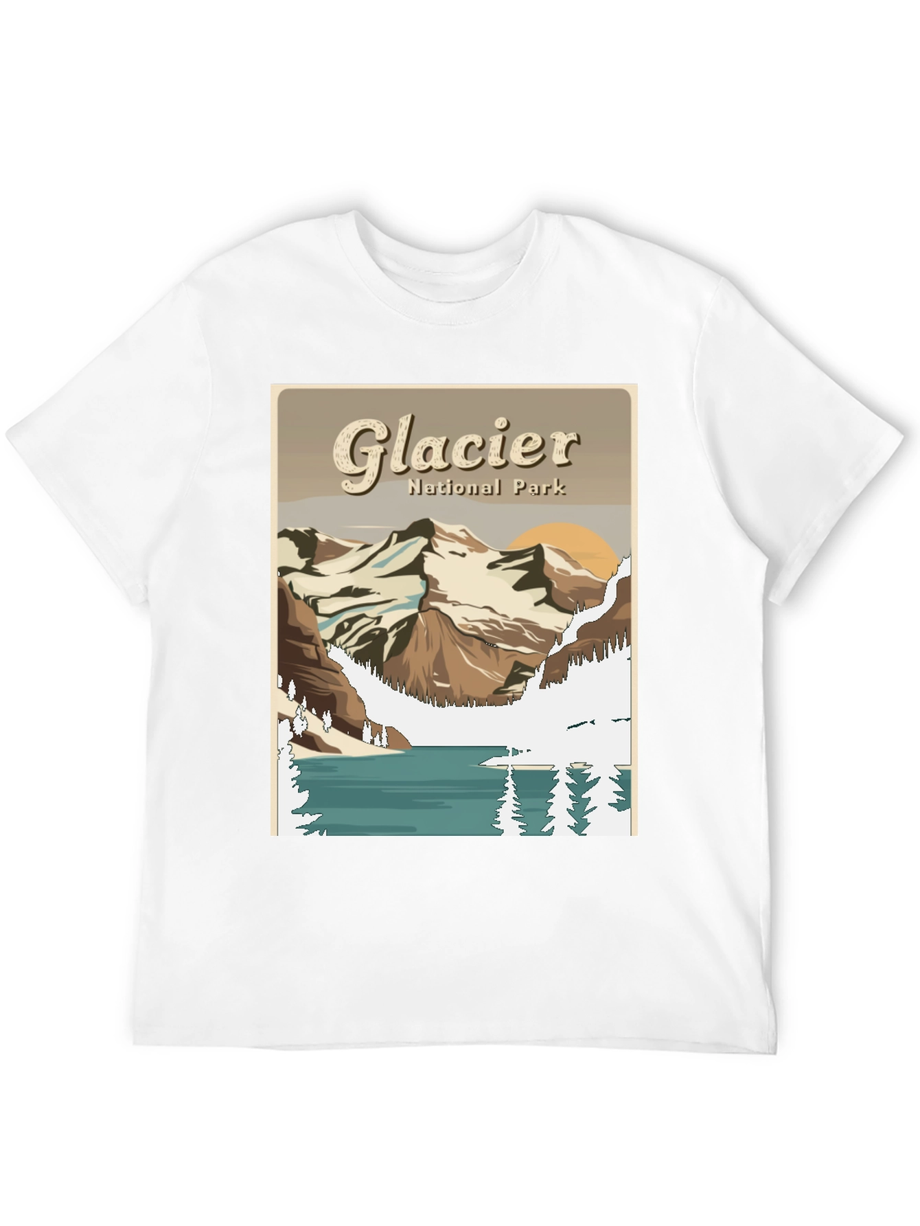 Glacier National Park Graphic Tee