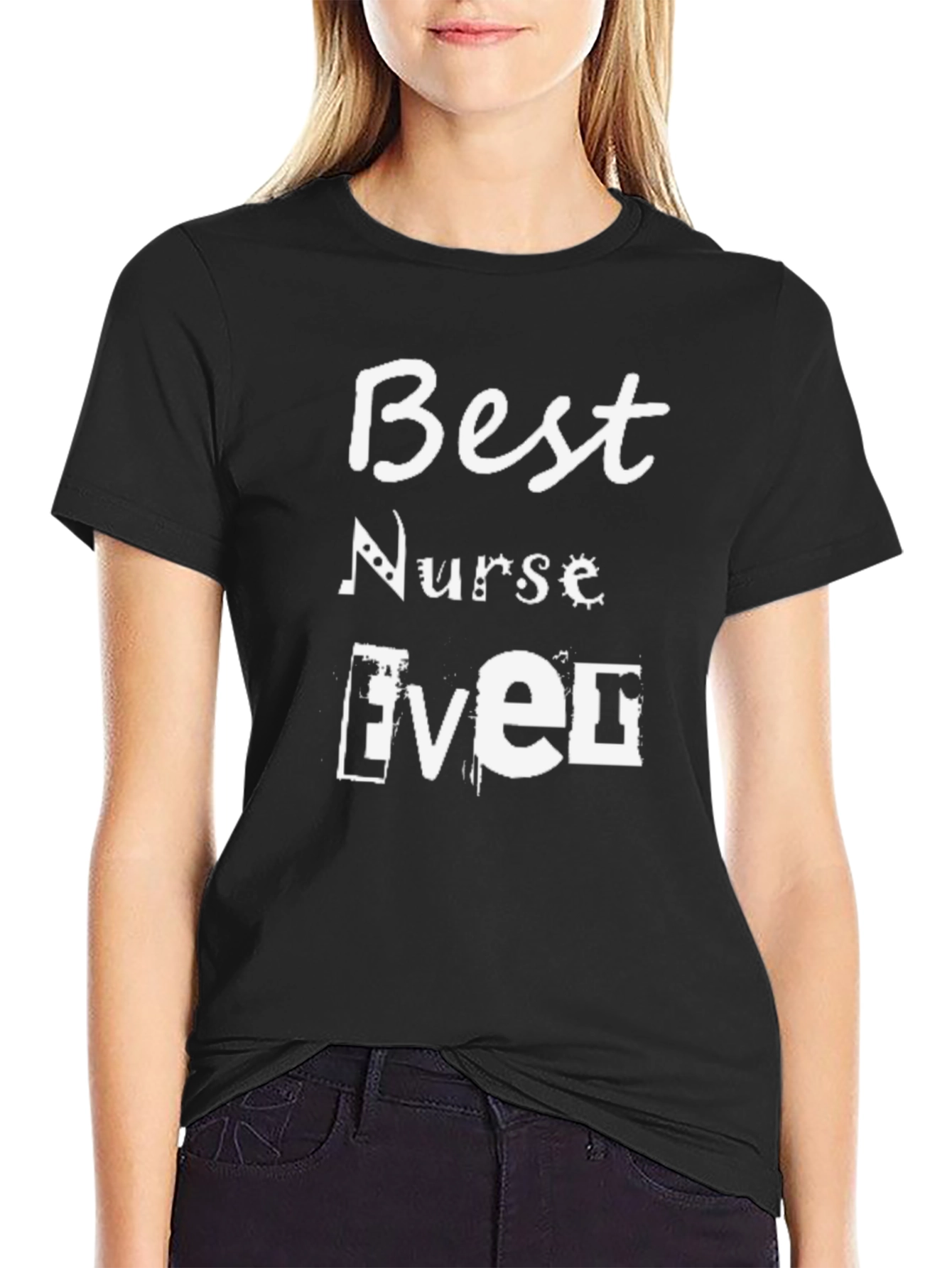 Best Nurse Ever Graphic T-Shirt