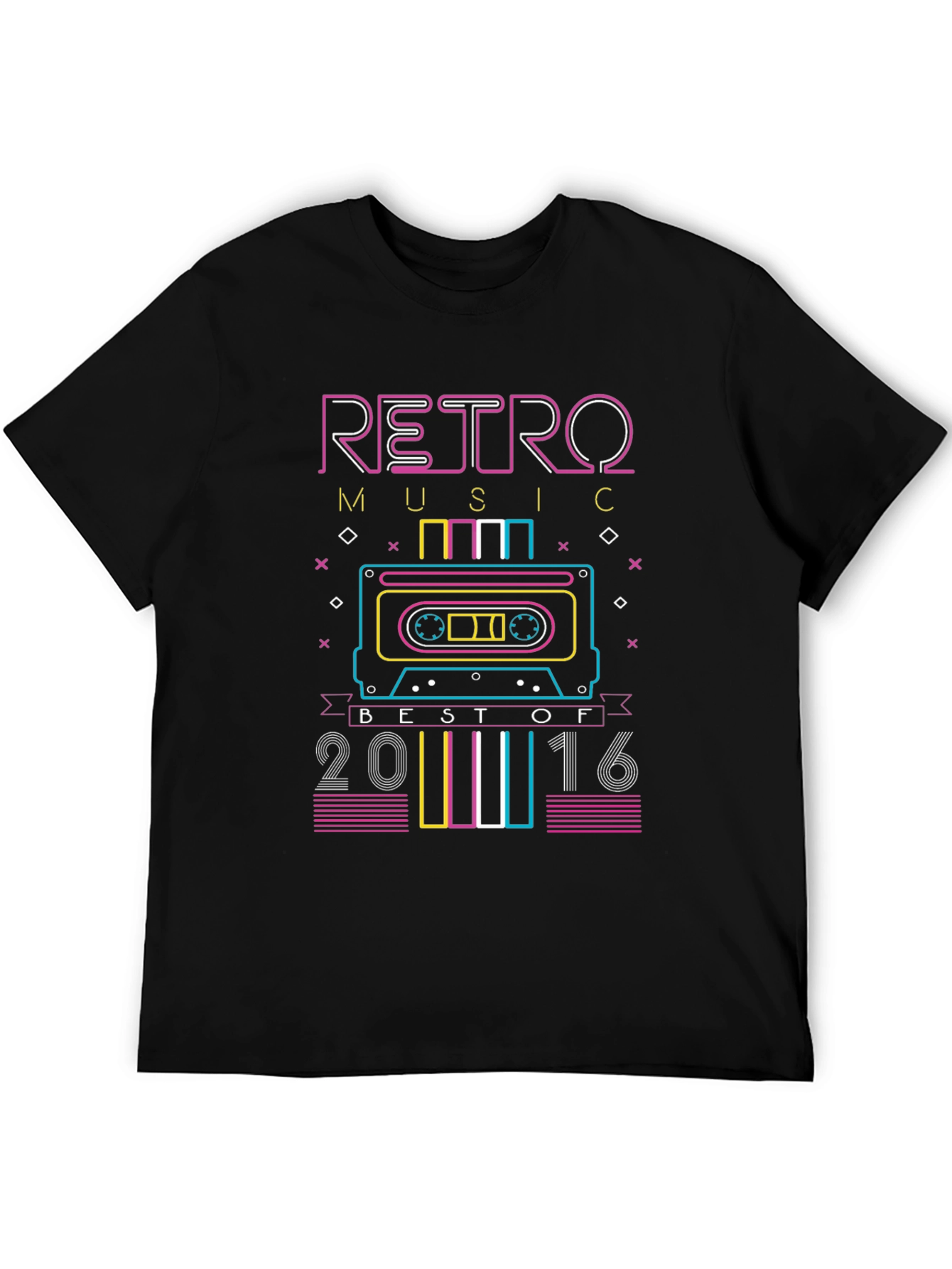 Retro Music 2016 Graphic T-Shirt
