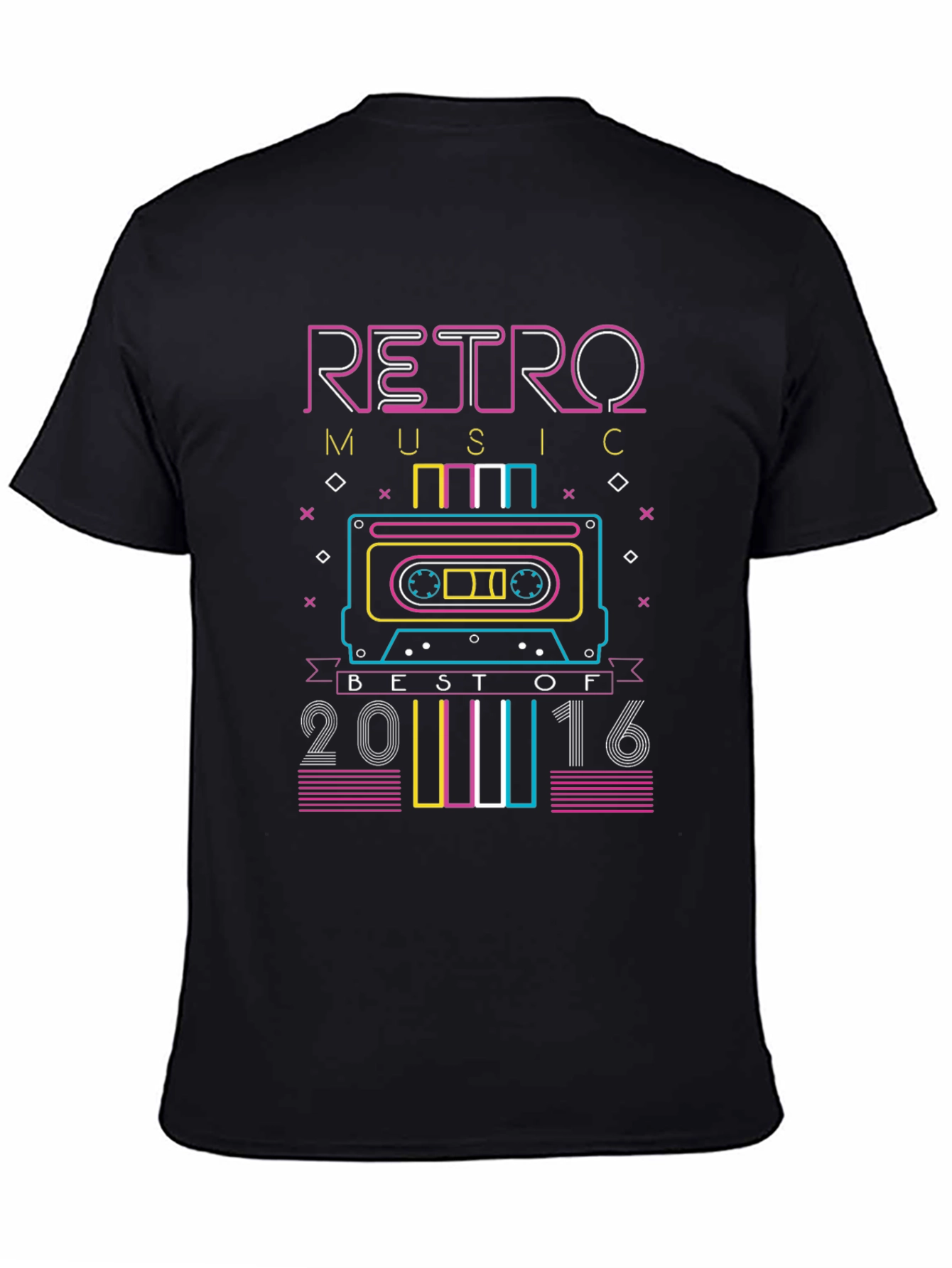 Retro Music 2016 Graphic T-Shirt