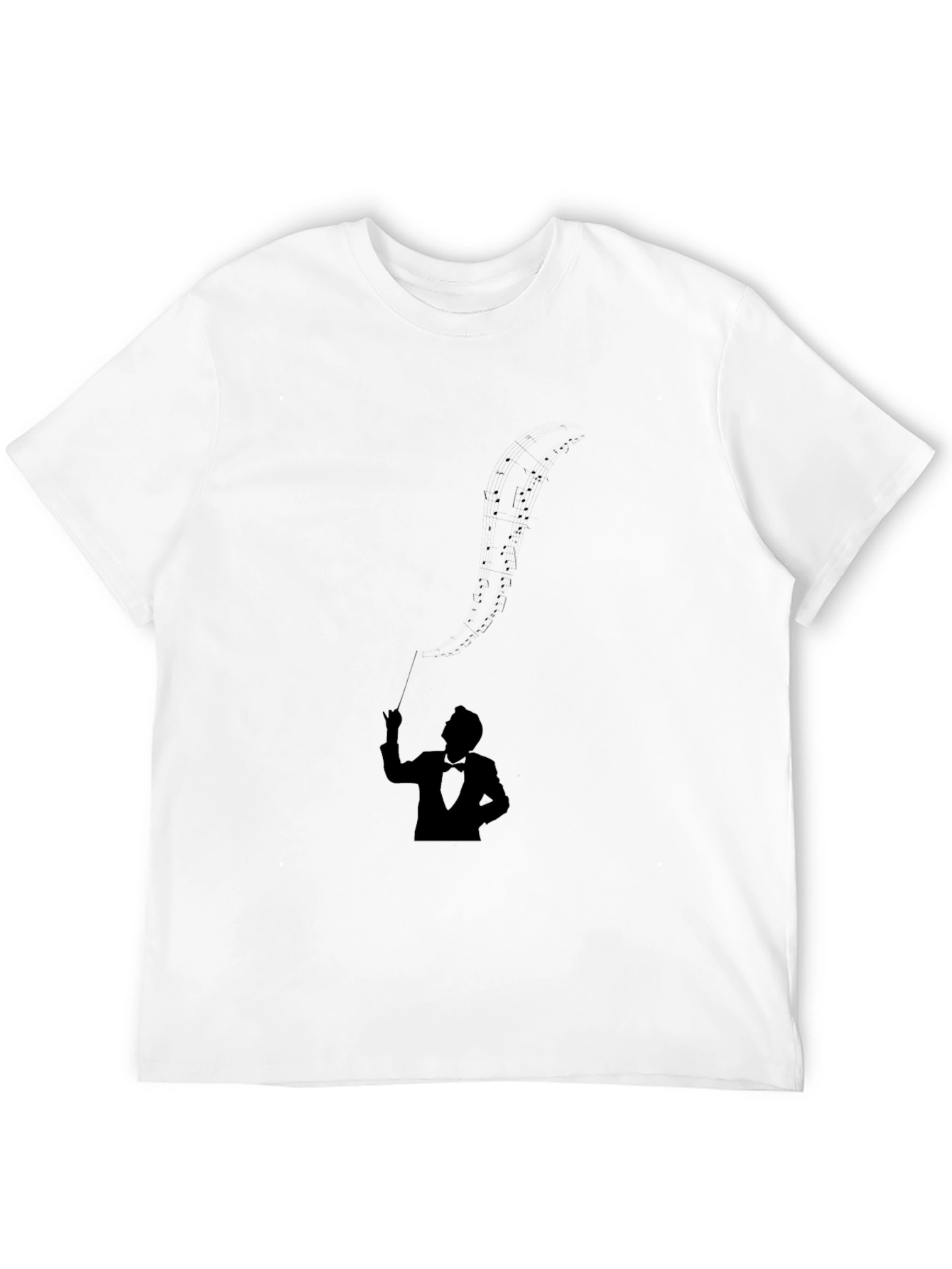 Mens Black Magician Graphic Tee