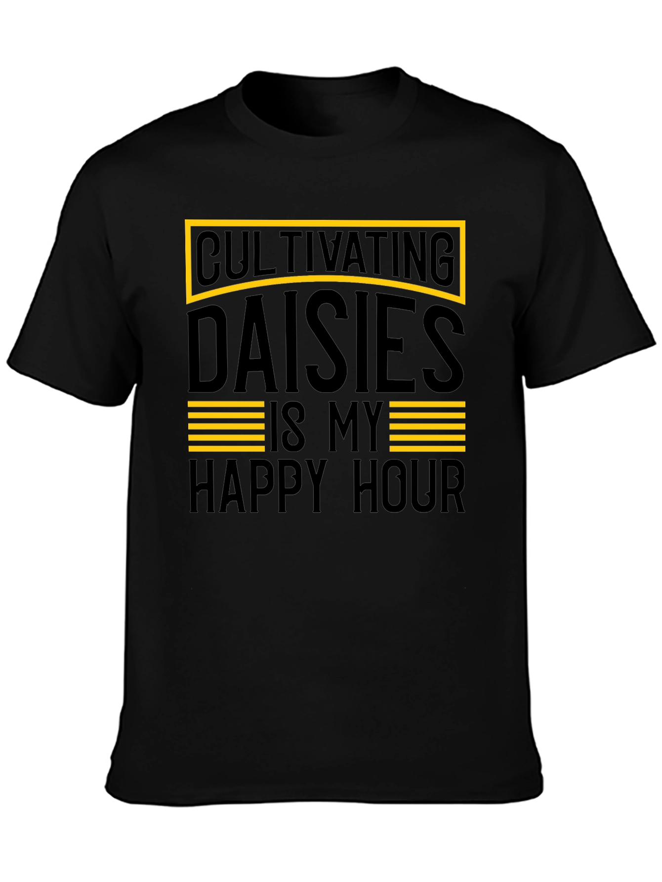 Cultivating Daisies T-Shirt - Happy Hour Gardener Tee