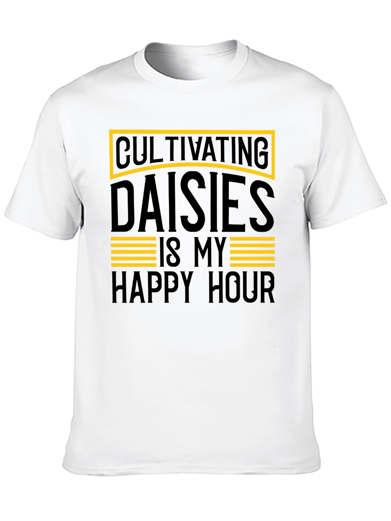 Cultivating Daisies T-Shirt - Happy Hour Gardener Tee