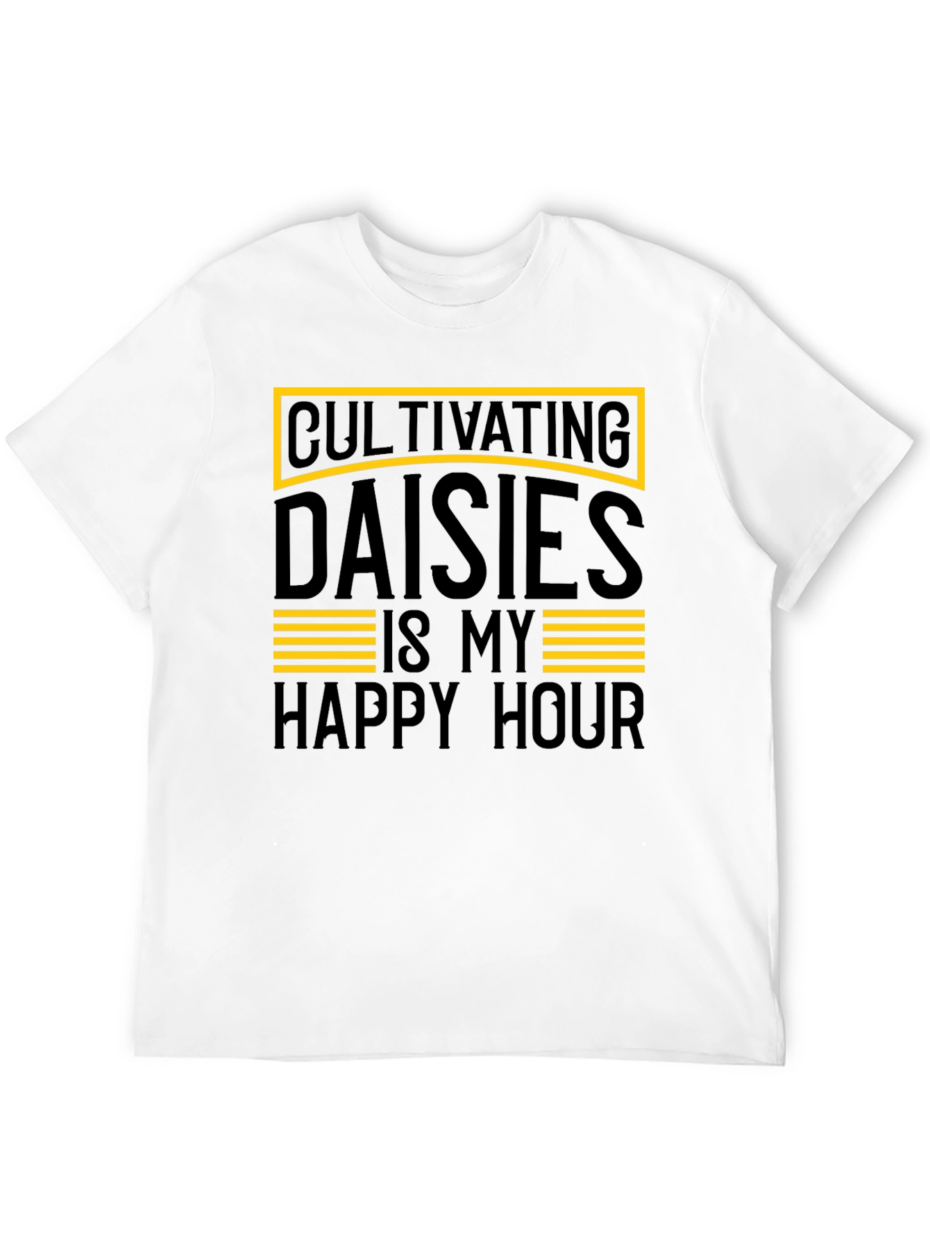 Cultivating Daisies T-Shirt - Happy Hour Gardener Tee
