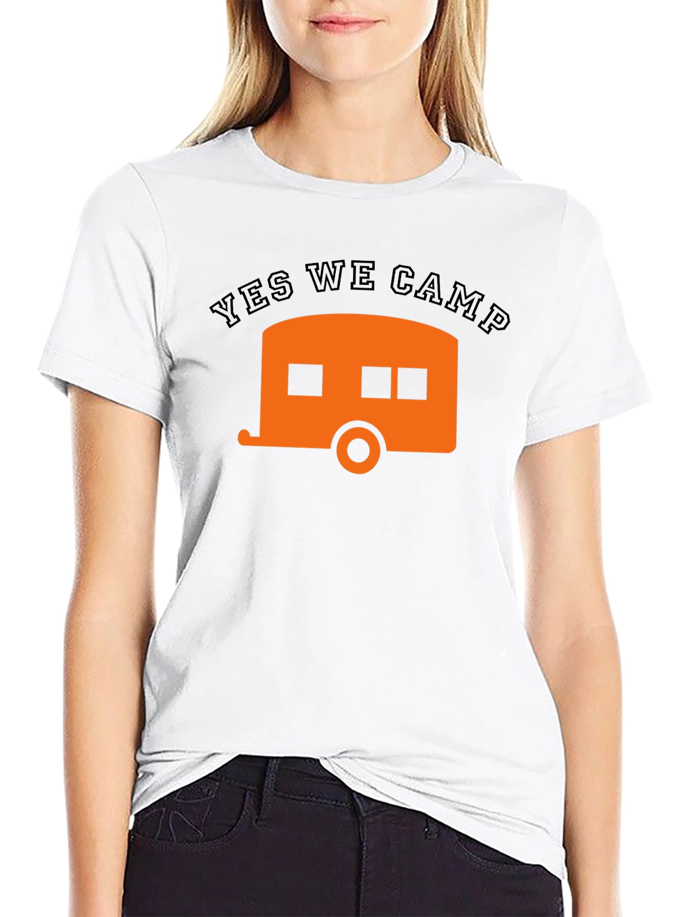 Yes We Camp T-Shirt - Camping Adventure Tee