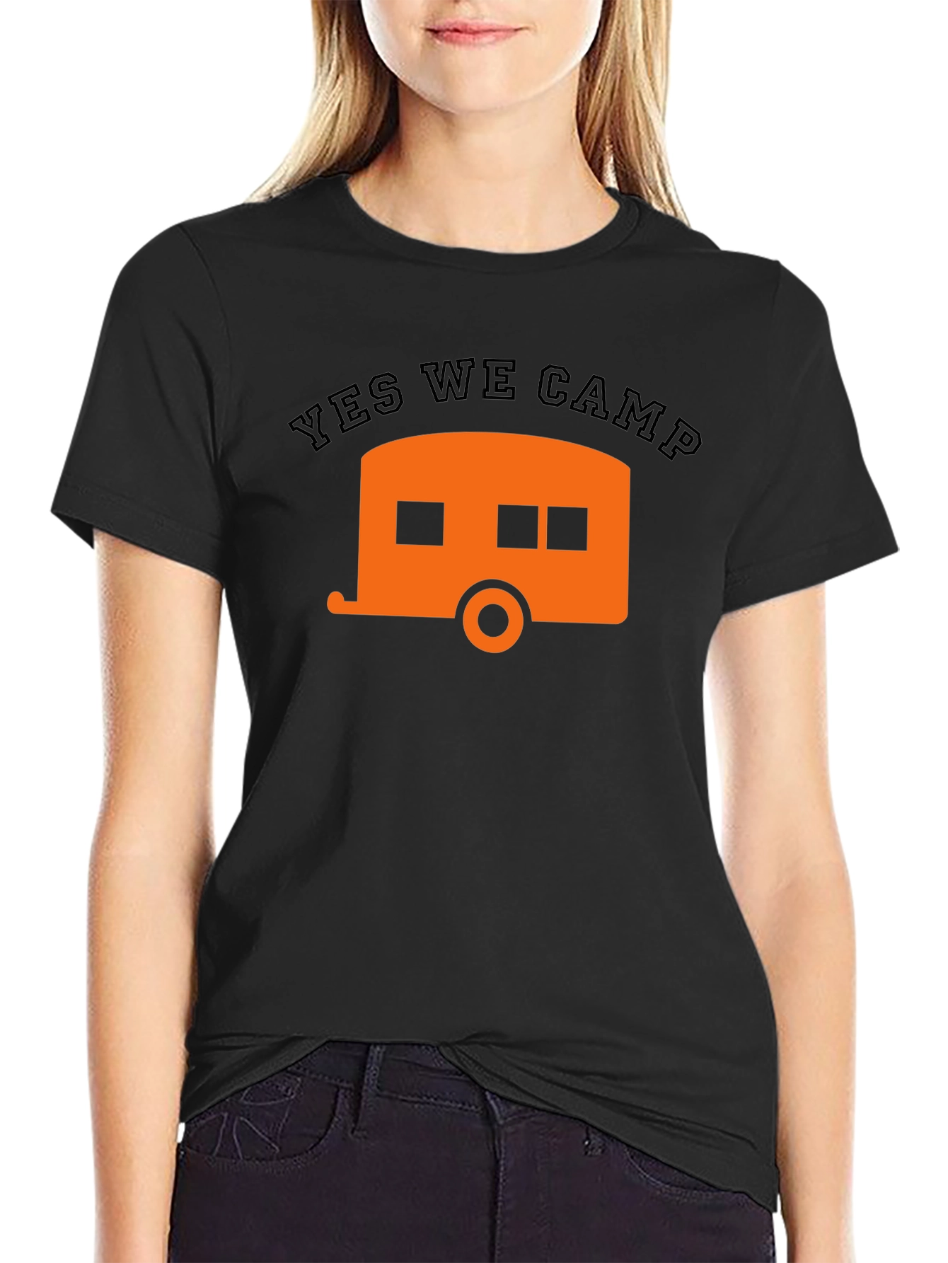 Yes We Camp T-Shirt - Camping Adventure Tee