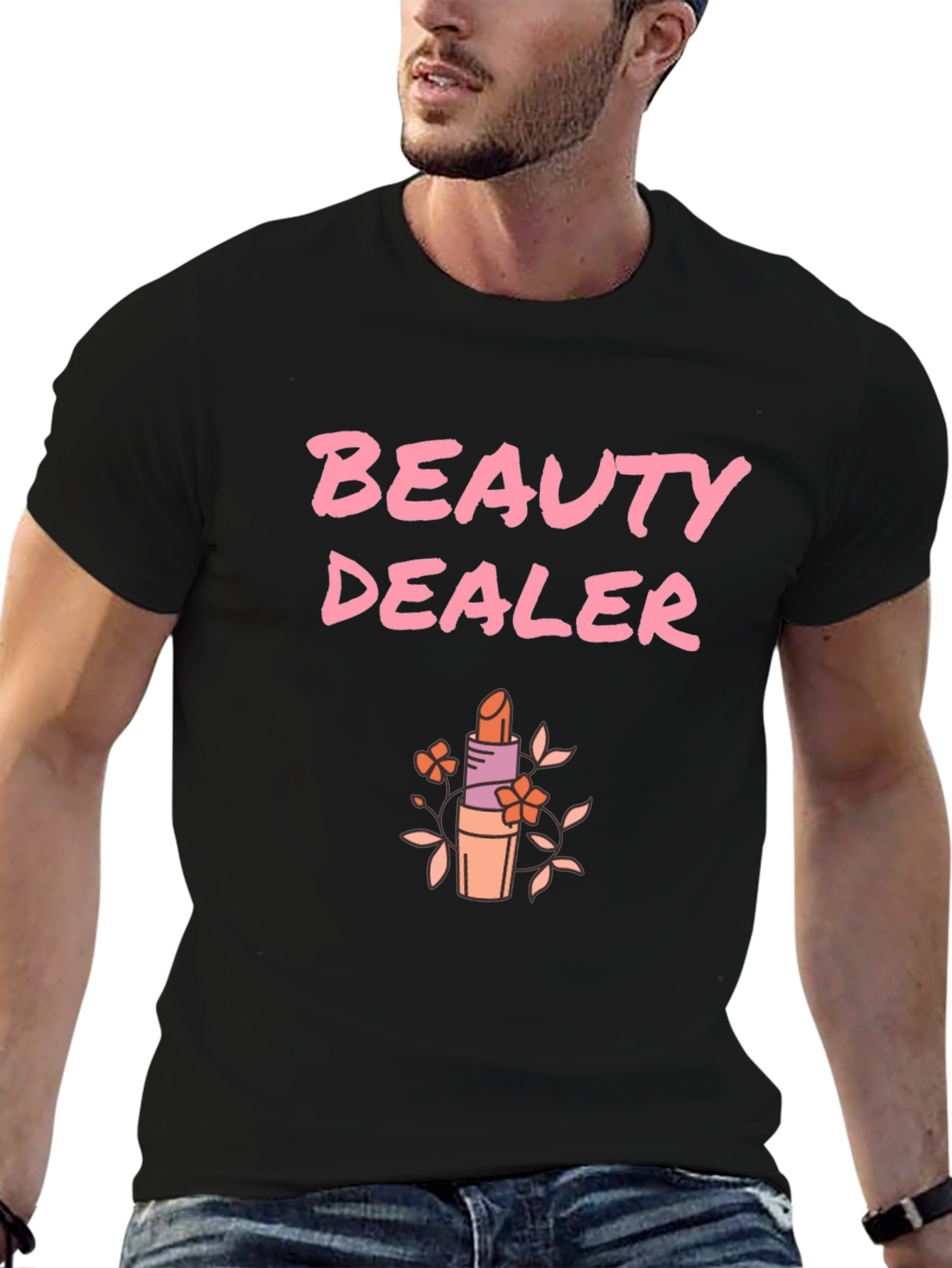 Beauty Dealer Graphic Tee - Stylish & Fun