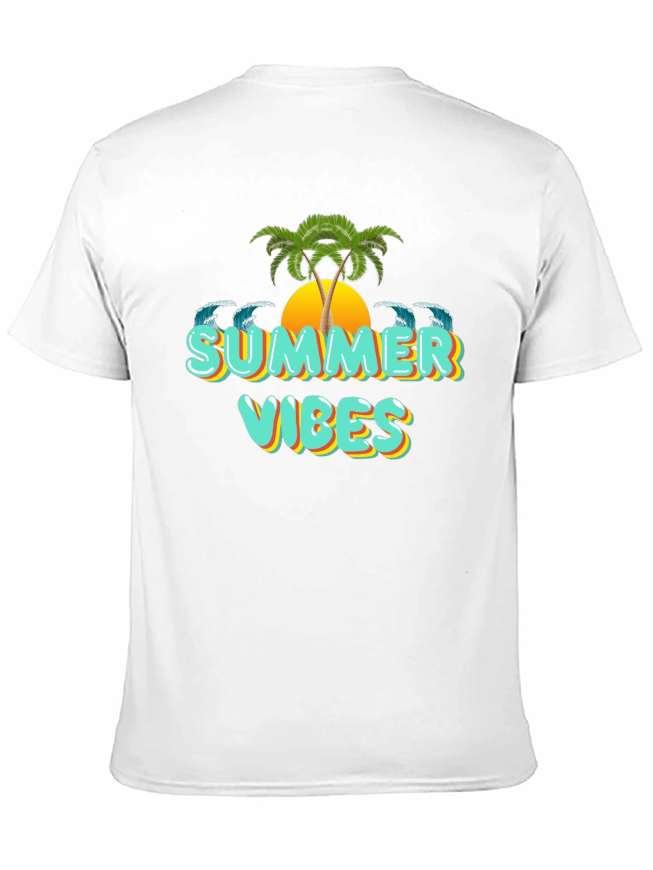 Summer Vibes Graphic T-Shirt - Beach Ready!