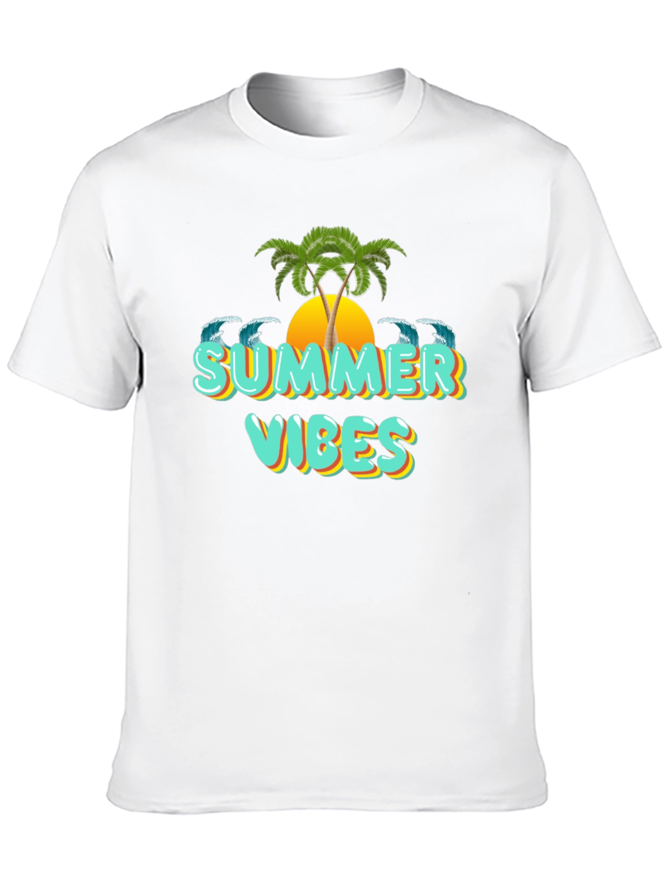 Summer Vibes Graphic T-Shirt - Beach Ready!