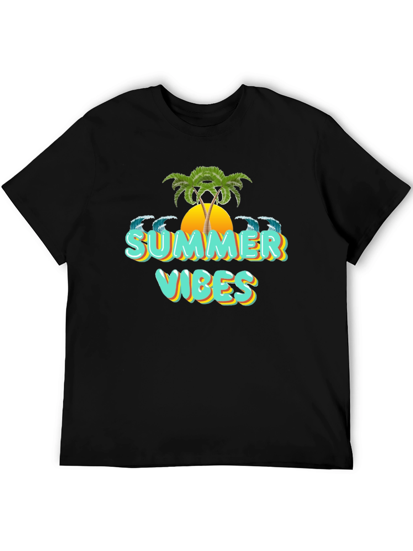 Summer Vibes Graphic T-Shirt - Beach Ready!