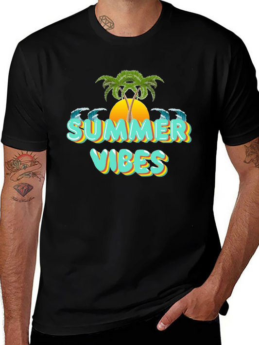 Summer Vibes Graphic T-Shirt - Beach Ready!