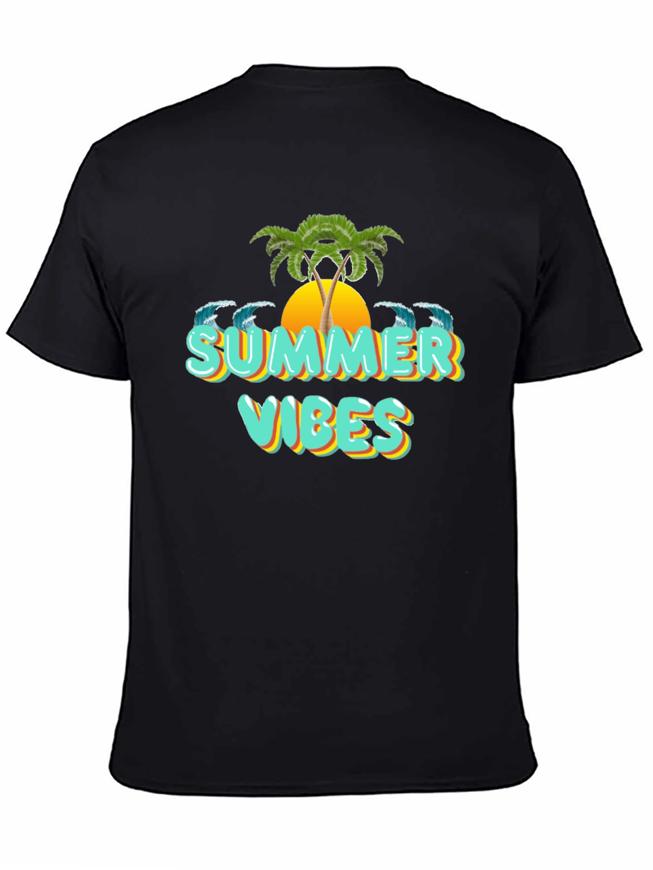 Summer Vibes Graphic T-Shirt - Beach Ready!