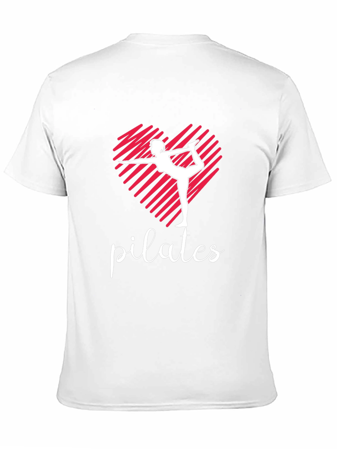Pilates Heart T-Shirt - Yoga Fitness Tee