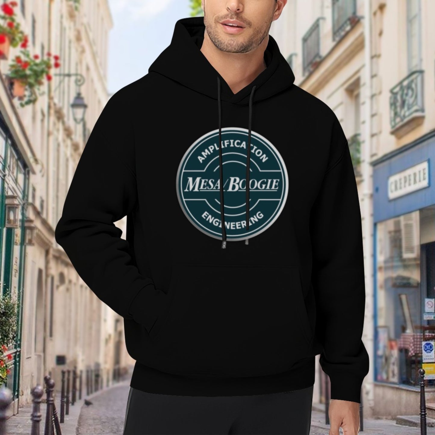 Cozy New Unisex Black Hoodie - Fitness Push Limits Graphic - Soft Sweatshirt - American Direct Shipping