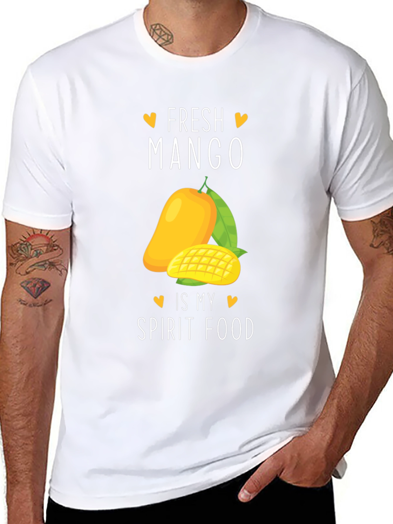 Fresh Mango Spirit Food Graphic Tee