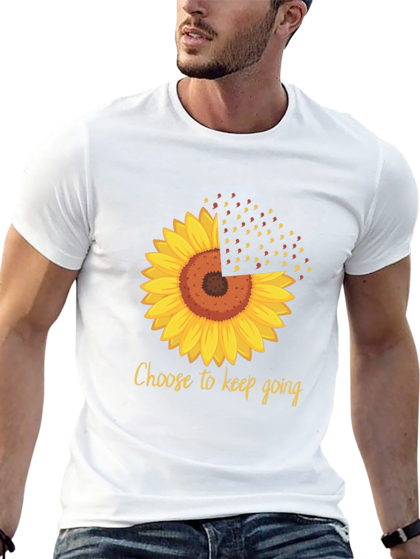 Sunflower Keep Going Tee