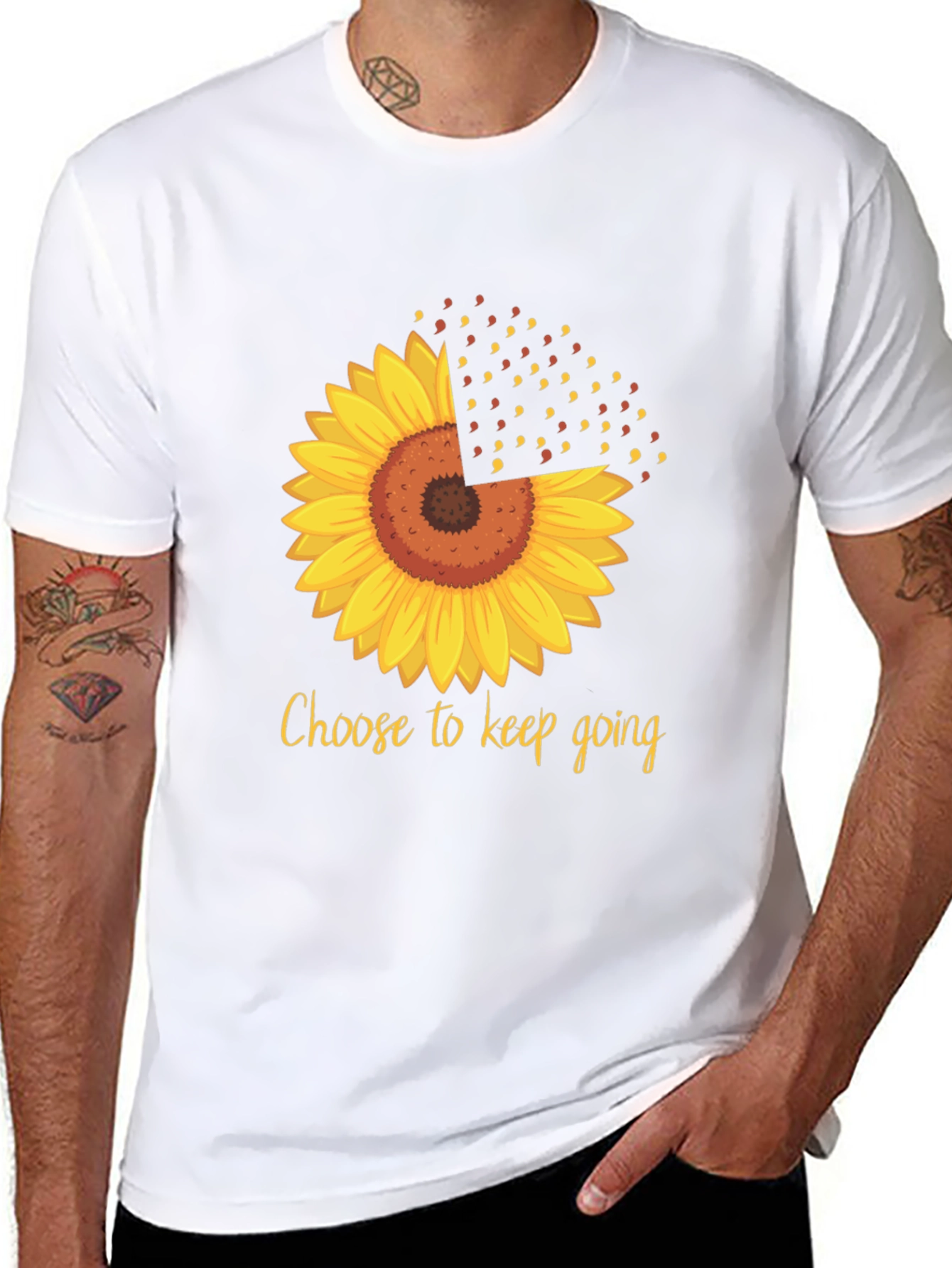 Sunflower Keep Going Tee